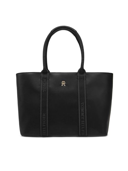 TH LOGOTAPE TOTE TOMMY HILFIGER | AW0AW17198/BDS